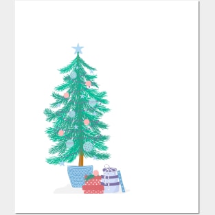 Christmas tree Posters and Art